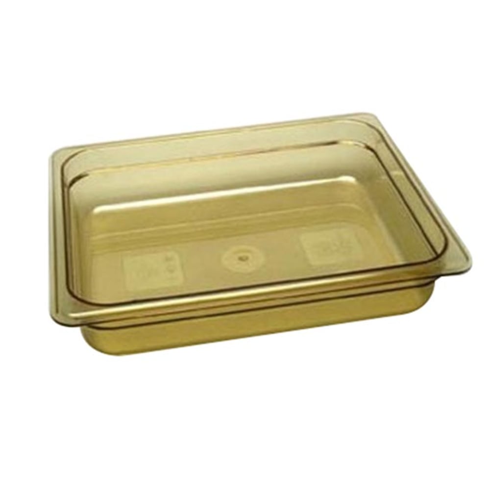 Cambro 1/2 Size H-Pan Food Pan, Yellow