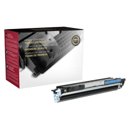 Office Depot Remanufactured Cyan Toner Cartridge Replacement for HP 126A, OD126AC