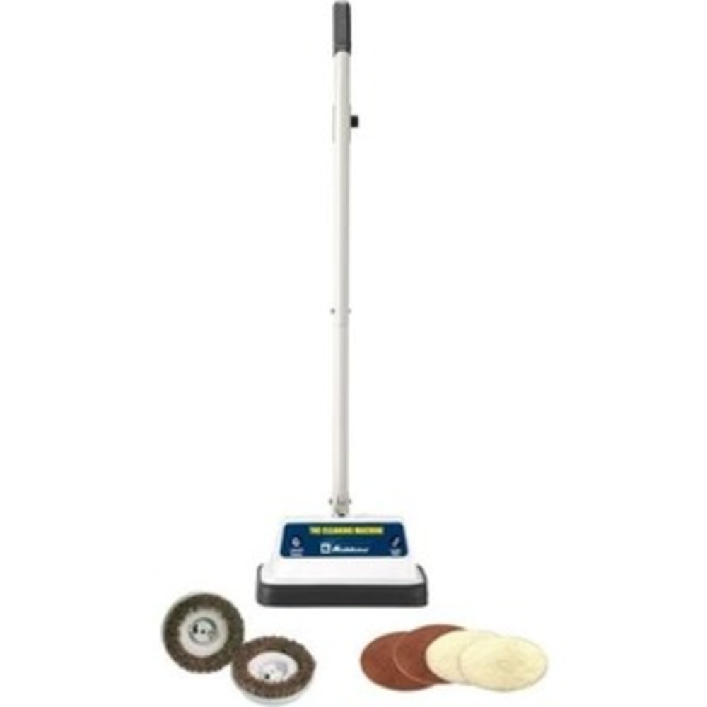 Koblenz Upright Rotary Cleaner - 12in Cleaning Width - 20 ft Cable Length - 4.20 A - White, Gray