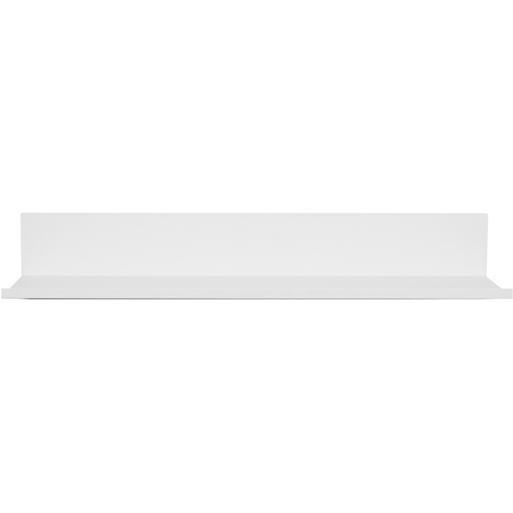 Hangman 18-Inch No-Stud Floating Shelf (White Powder Coat) - 2.50inx17.87inx 4.62in Depth x 4.63in