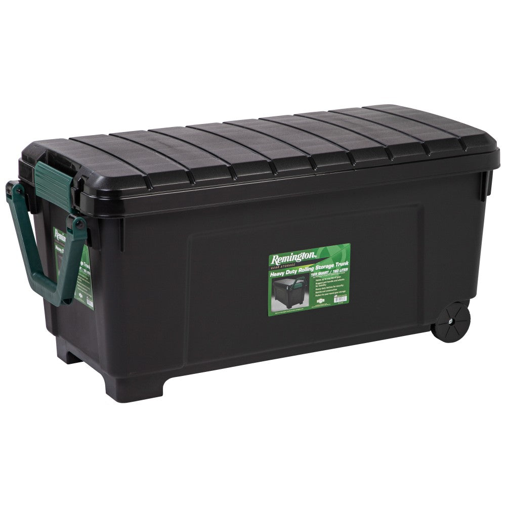 Iris Remington Heavy Duty Store-It-All Tote, 42.25 Gallon, Black
