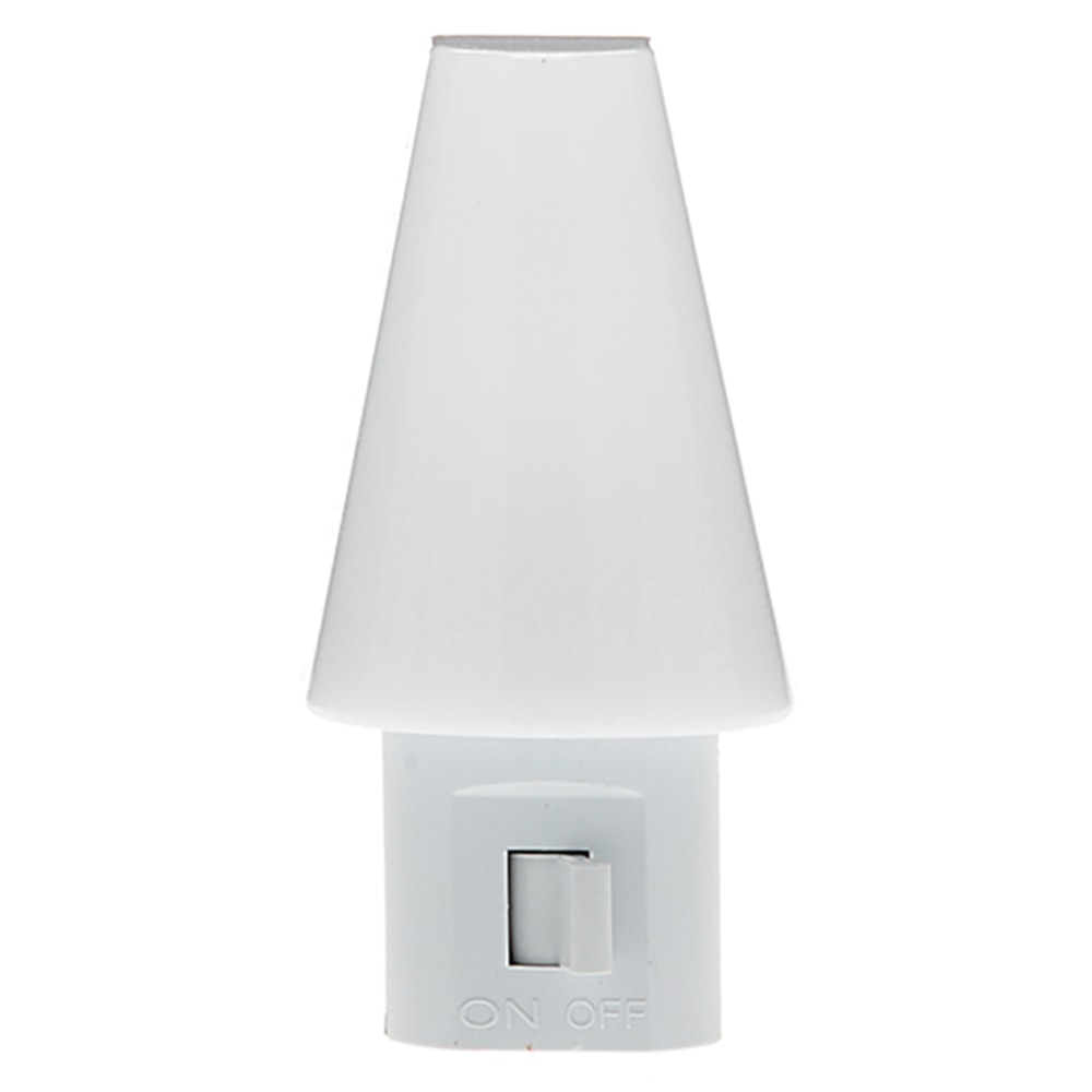 Westek Tipi Manual LED Night Light, 3-3/16in x 1-5/8in x 1-1/2in, White, Total Qty 1, NLTIPIF