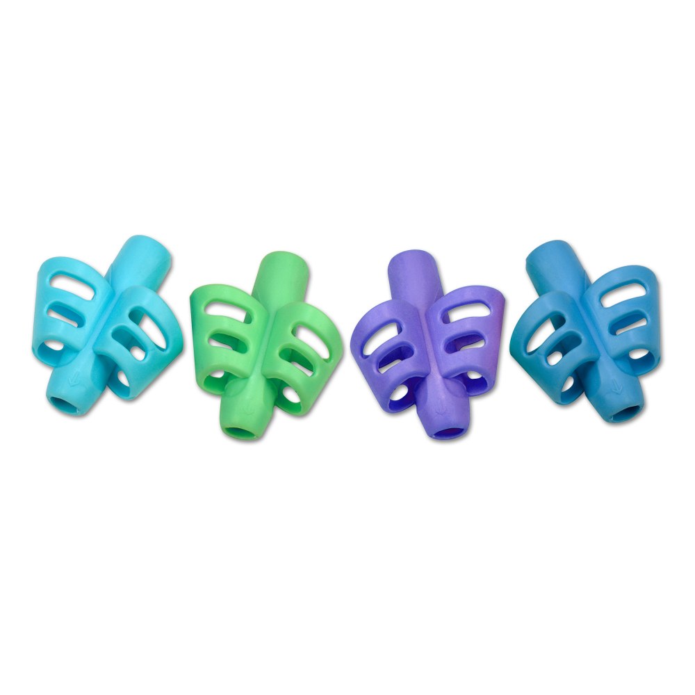 The Pencil Grip The DUO Grip Pencil Grips, Assorted Colors, Pack Of 12