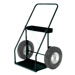 Harper Trucks Series 300 Trucks, Holds 9 1/4-13 Cylinders, 16 in Pneumatic, B.B. Wheels