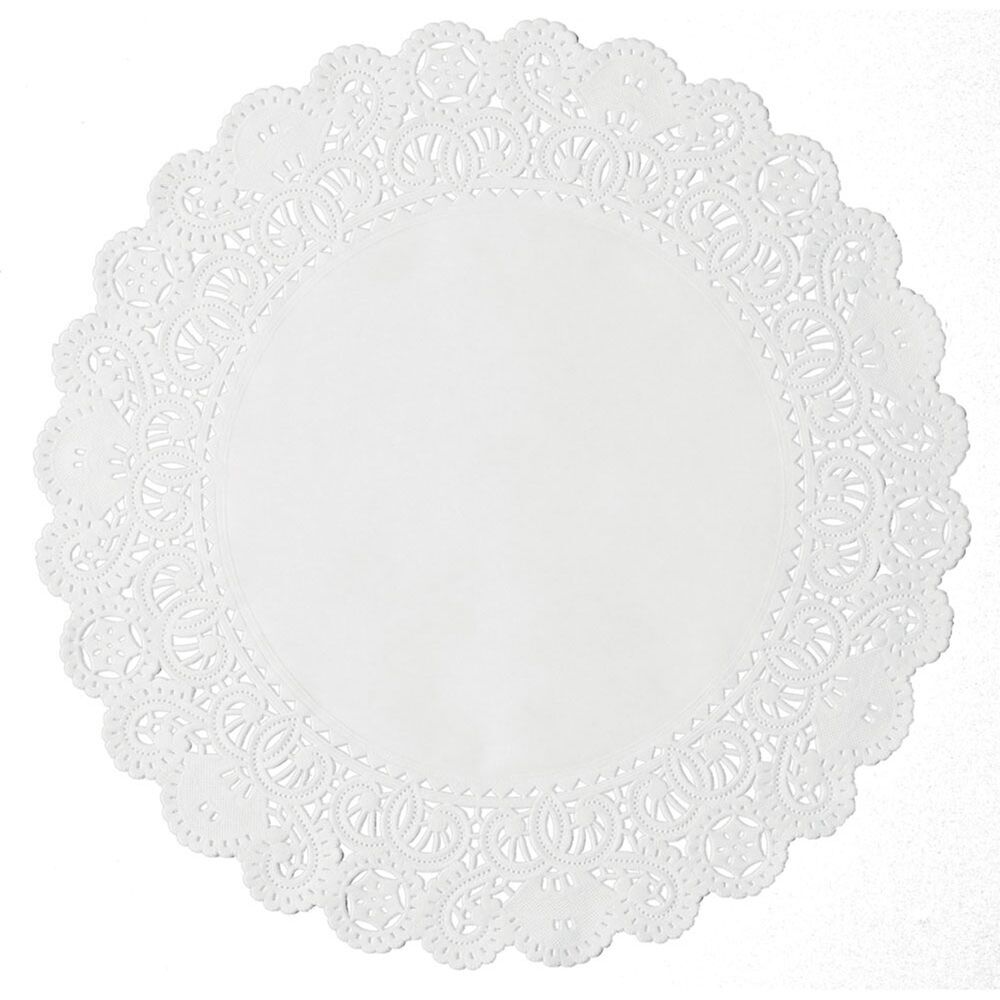 Lace Doilies, 5in, Carton Of 10