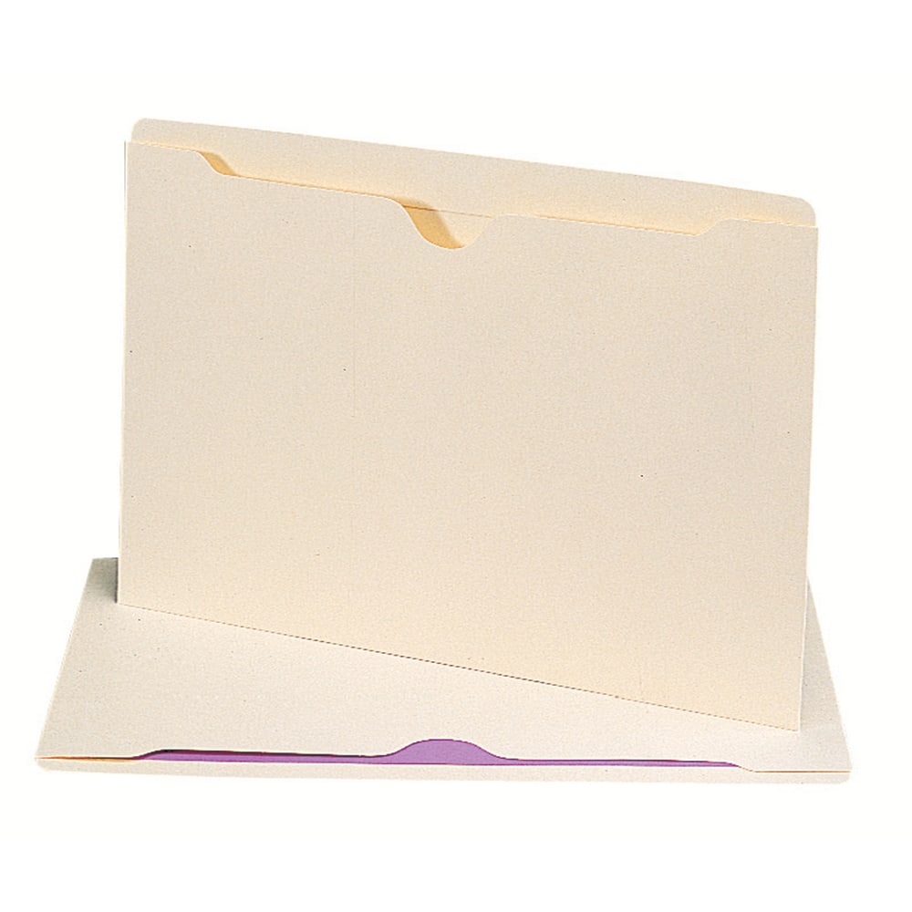 Smead Manila File Jackets, Reinforced Tab, 9 1/2in x 14 3/4in, Pack Of 100