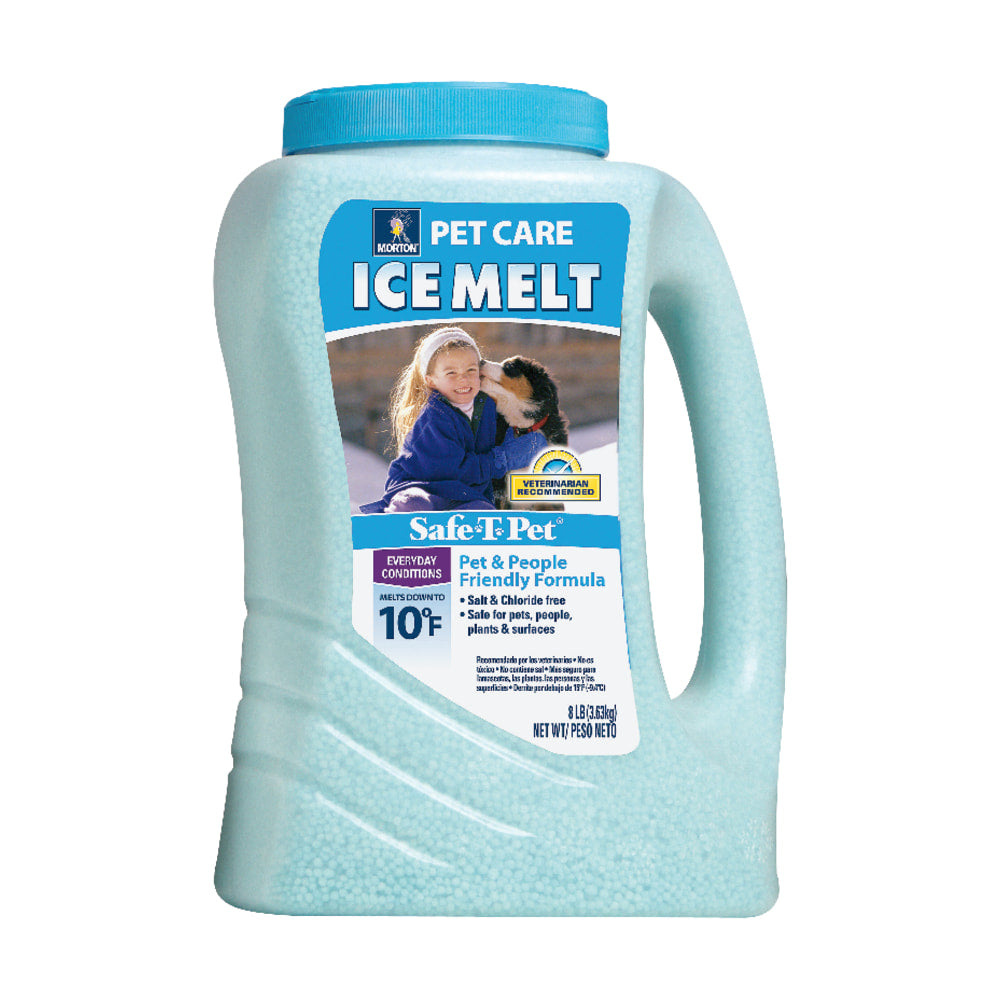 Morton Salt Safe-T-Pet Care Ice Melt, 8 Lb