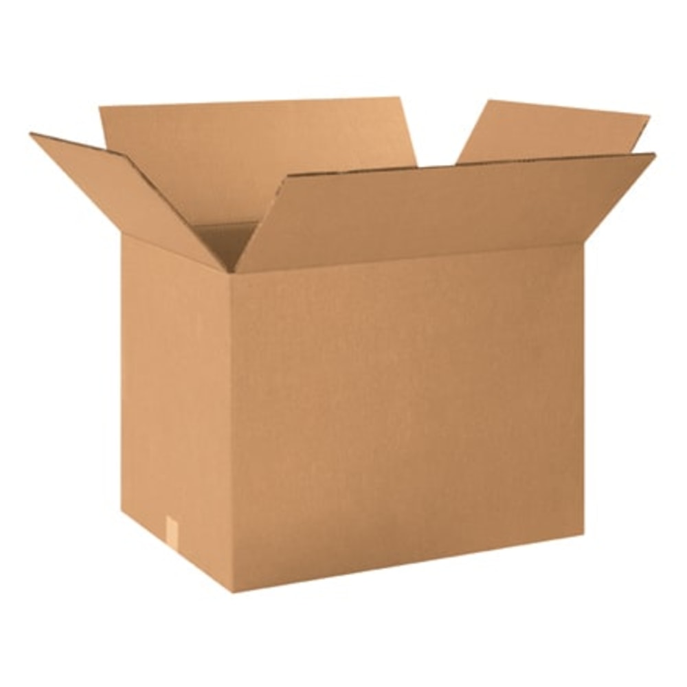 Partners Brand Brand Double Wall Boxes, 24in x 18in x 18in, Kraft, Bundle of 10