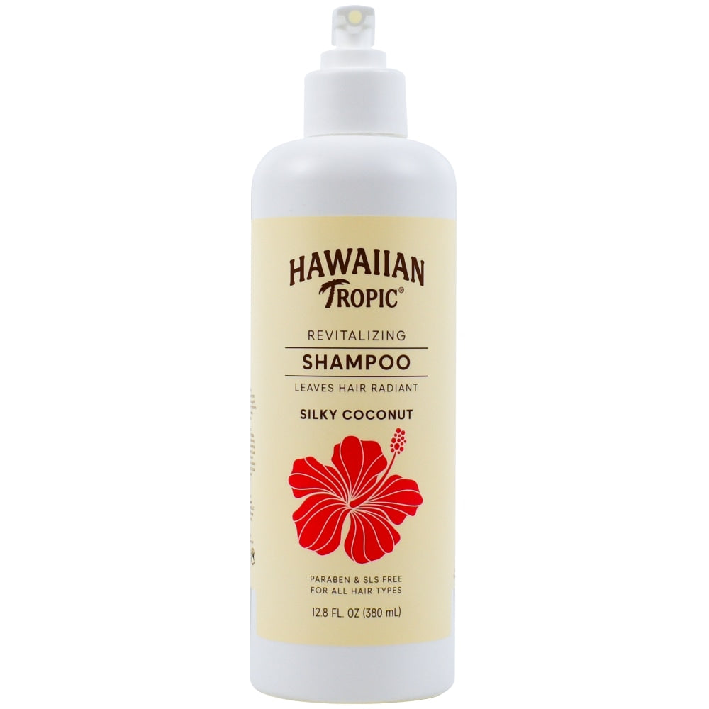 Hawaiian Tropic Silky Coconut Shampoo,12.8 Bottle, Case Of 40