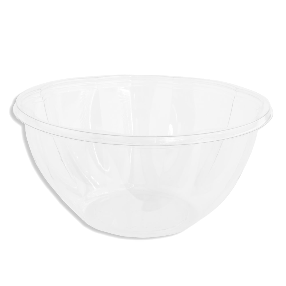 StalkMarket Compostable Bowls, Salad, 32 Oz, Clear, Pack Of 300 Bowls