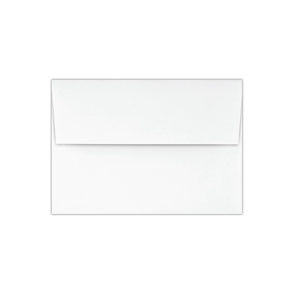 LUX Invitation Envelopes, A1, Peel & Press Closure, White, Pack Of 1,000
