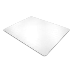 Floortex Evolutionmat 48in x 51in Enhanced Polymer Rectangular Chair Mat for Hard Floors