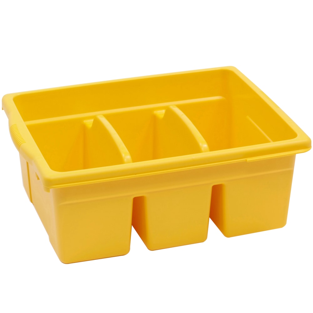 Copernicus Leveled Reading Large Divided Book Tub, Yellow
