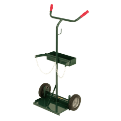Series 140 Trucks, Holds 7 1/2-9 Cylinders, 8 in Semi-Pneumatic, B.B. Wheels
