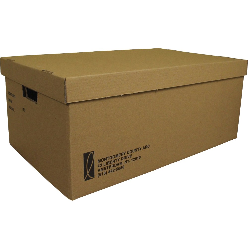 SKILCRAFT File Storage Box - Media Size Supported: Letter 8.50inx11in , Legal 8.50inx14in - Lift-off Closure - 4554038