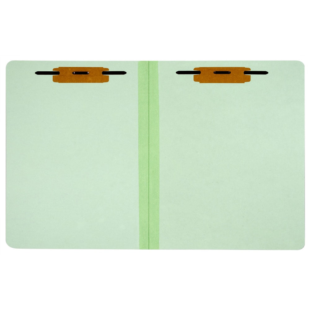 SKILCRAFT Pressboard File Folders, With 2 Fasteners, Straight Cut, Letter Size, 30% Recycled, Pack Of 100 (AbilityOne 7530-00-043-1194)