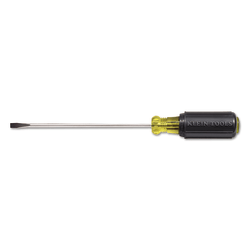 Klein Tools Cabinet Tip Cushion Grip Screwdriver, 3/16 in, 6 3/4 in Overall L