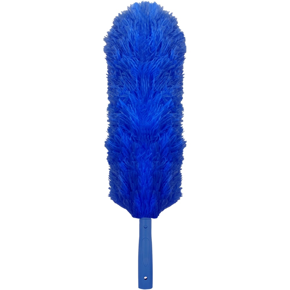 Ettore Microswipe Microfiber Duster - MicroFiber Bristle - Blue - 1 Each