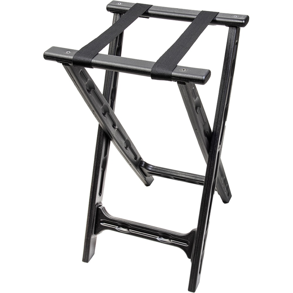 CSL Plastic 30inH Tray Stand, Black