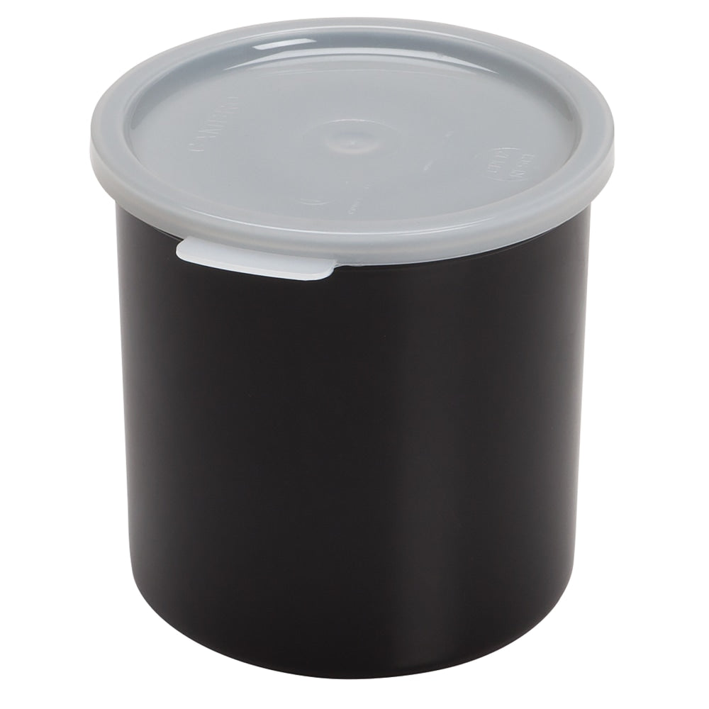 Cambro Deli Crocks, 1.2 Qt, Black, Pack Of 12 Crocks