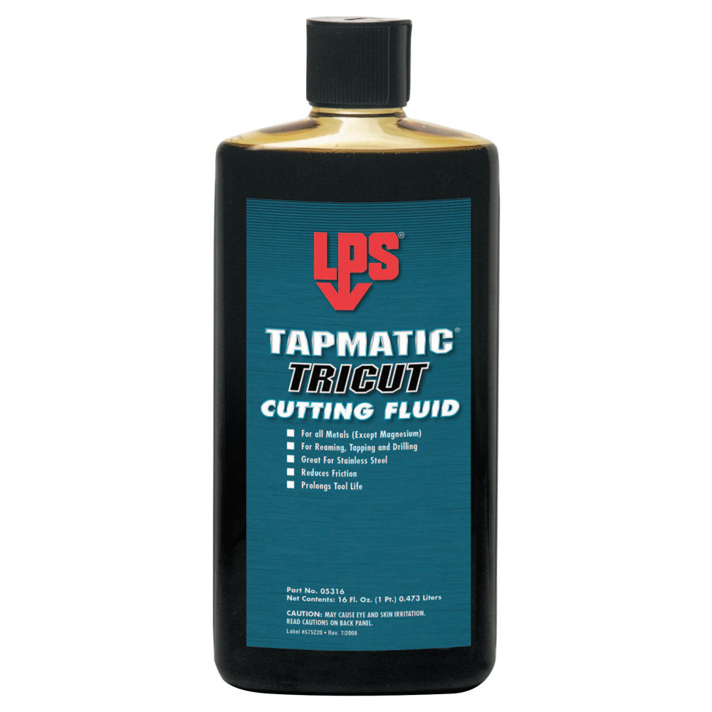 LPS Tapmatic TriCut Cutting Fluids, 16 oz, Bottle