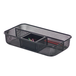 Office Depot Brand Mesh Small Drawer Organizer, Black