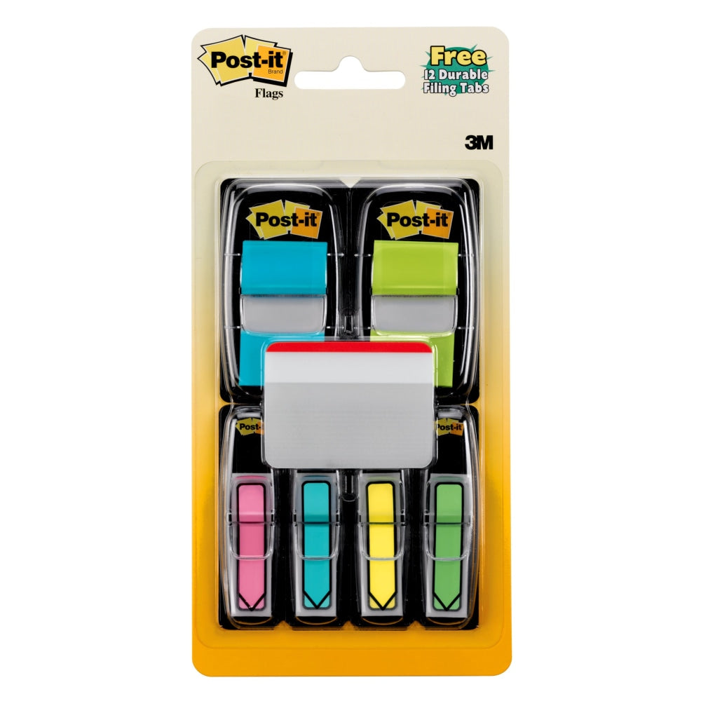 Post-it Notes Flags, With Durable Tabs, Bright Colors, 208 Flags