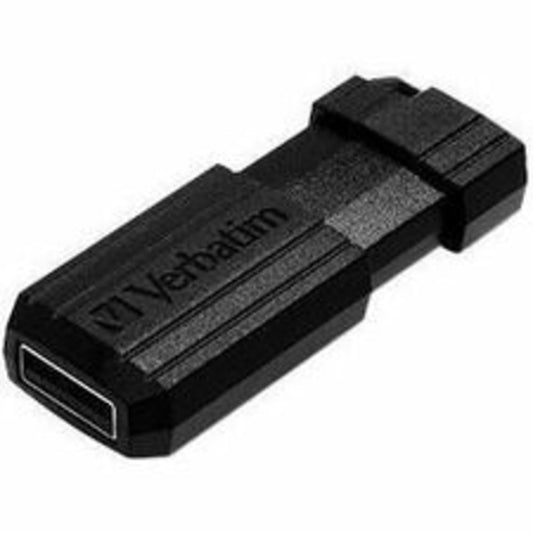 Verbatim PinStripe USB Flash Drive, 32GB, Black, Pack Of 10