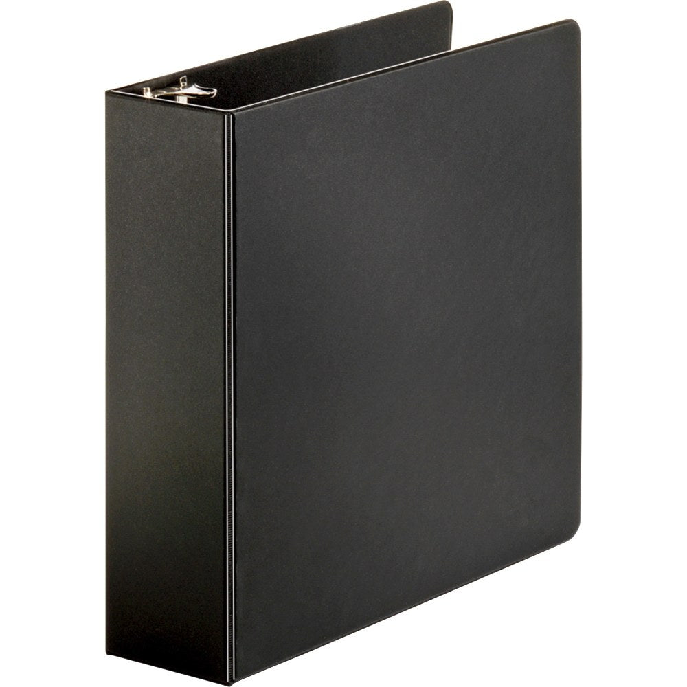 Business Source Basic Round-ring Binder - 3in Binder Capacity - Letter - 8 1/2inx11in Sheet Size - 3x Round Ring Fastener(s) - 09978