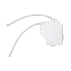 Office Depot Brand Merchandise Tags, Size 8, 1.69in x 2.75in, White, Pack Of 500