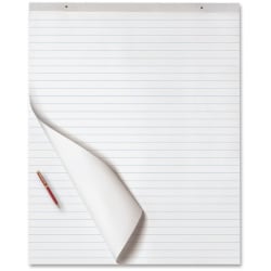 SKILCRAFT Easel Pads, 27in x 34in, 50 Sheets. Faint Ruled (AbilityOne 7530-01-398-2661)