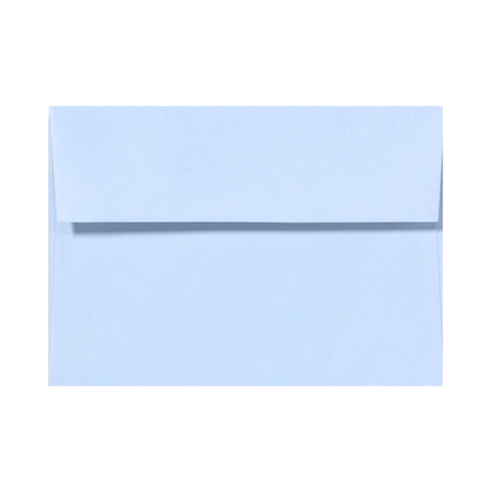 LUX Invitation Envelopes, A9, Peel & Press Closure, Baby Blue, Pack Of 1,000