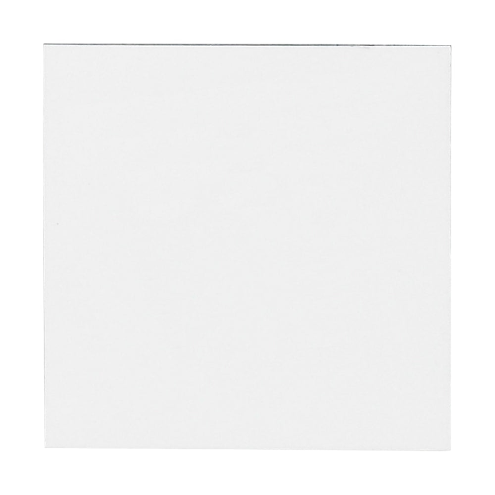 Partners Brand White Warehouse Labels, LH181, Magnetic Strips 3in x 3in, Case of 25