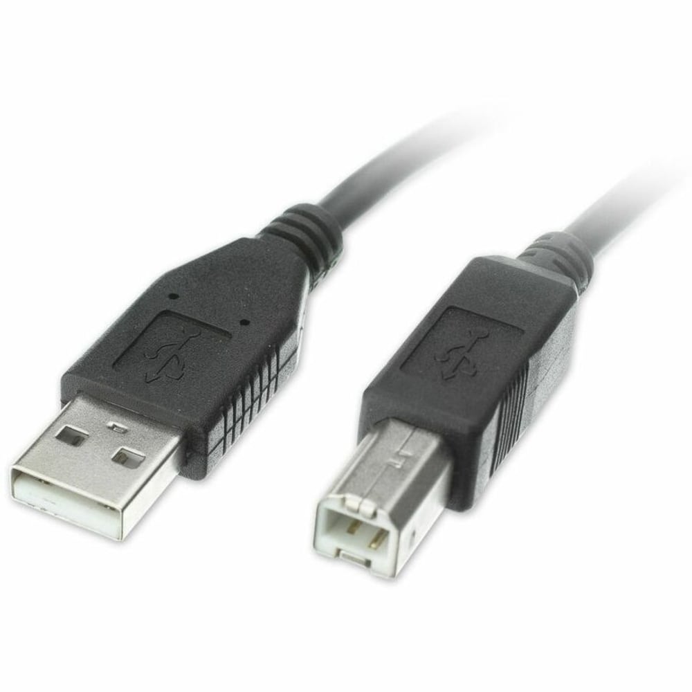 Comprehensive USB 2.0 A Male To B Male Cable 10ft. - Black