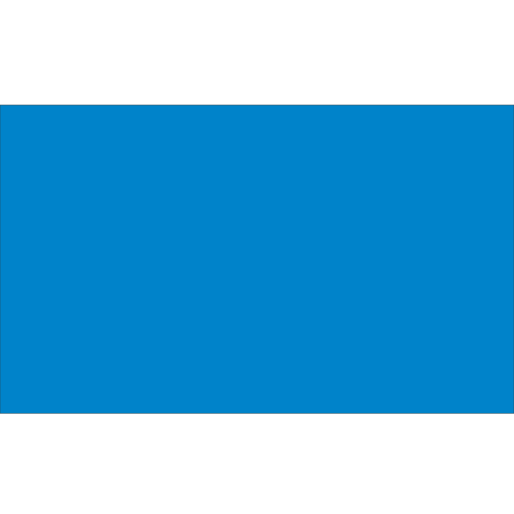 Tape Logic WriteOn Inventory Labels, DL632C, Rectangle, 5in x 3in, Light Blue, Roll Of 500