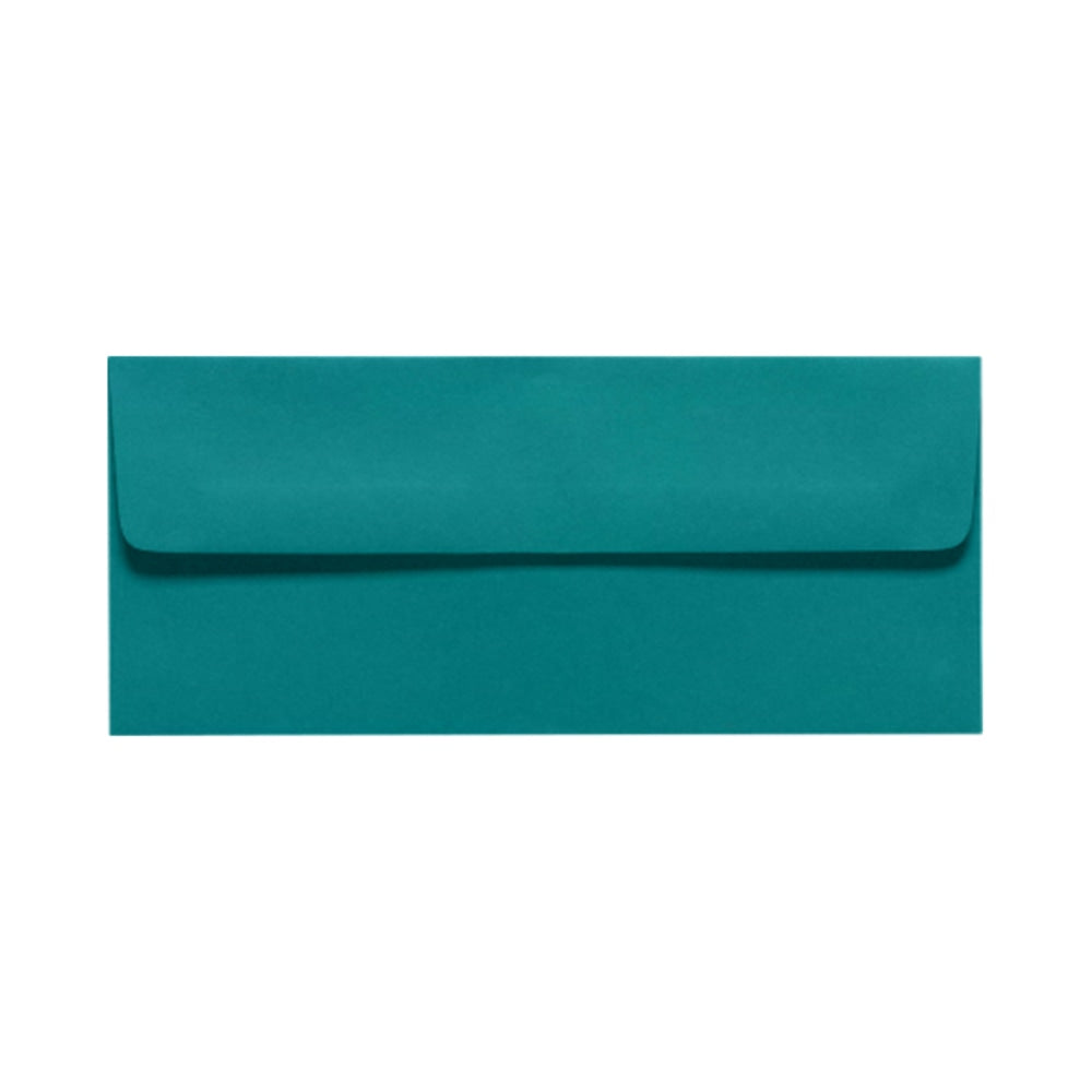 LUX #10 Envelopes, Peel & Press Closure, Teal, Pack Of 50