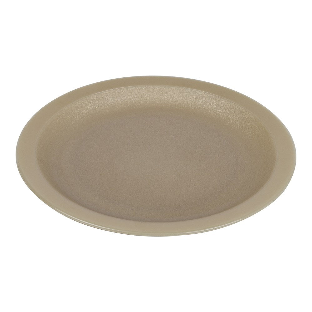 Cambro Camwear Round Dinnerware Plates, 8 1/4in, Beige, Set Of 48 Plates