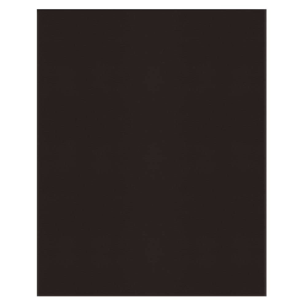 Office Depot Brand 2-Pocket Paper Folders, Black, Pack of 25