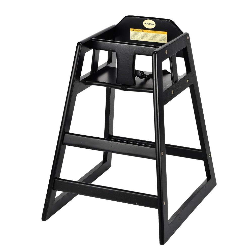 Alpine Industries Stackable Baby High Chair, Espresso