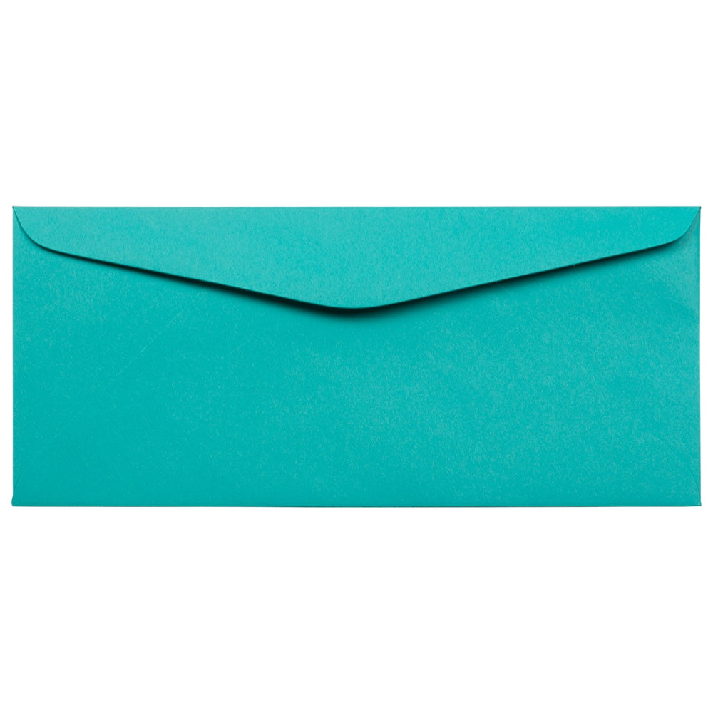 JAM PAPER #10 Business Premium Envelopes, 4 1/8 x 9 1/2, Blue, 25/Pack
