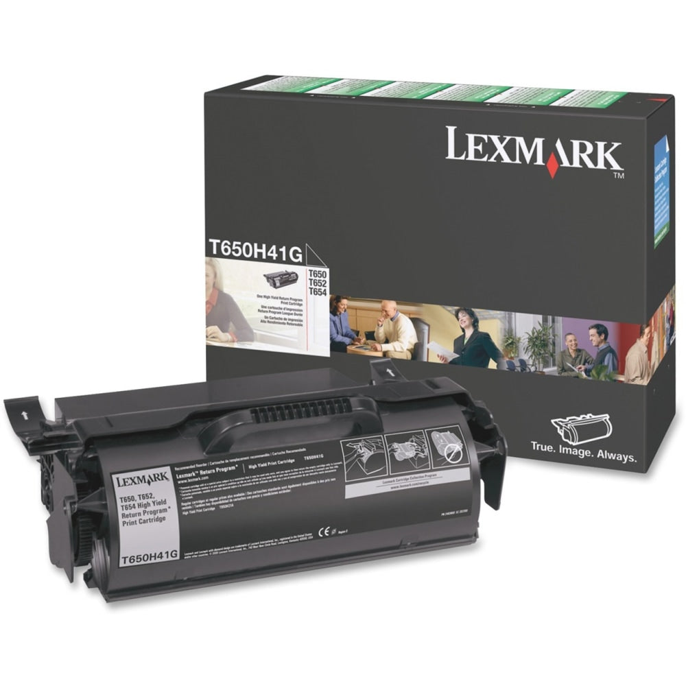 Lexmark T650H41G Original Laser Toner Cartridge, Black
