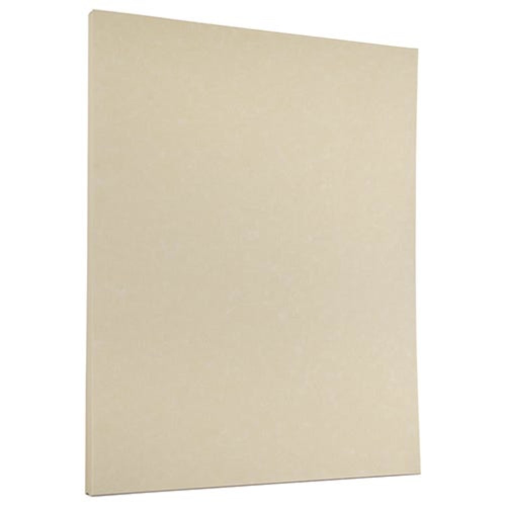 JAM Paper Parchment Paper, Natural, Letter (8.5in x 11in), 100 Sheets Per Pack, 24 Lb, 30% Recycled