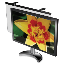59021 - Compucessory Business Source Wide screen LCD Anti glare Filter Black  For 24in Widescreen LCD Monitor  16:10  Ac