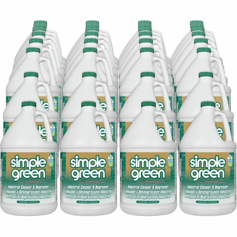 Simple Green Industrial Cleaner/Degreaser - For Multipurpose, Multi Surface - Concentrate - Liquid - 128 fl oz (4 quart) - 13005PL