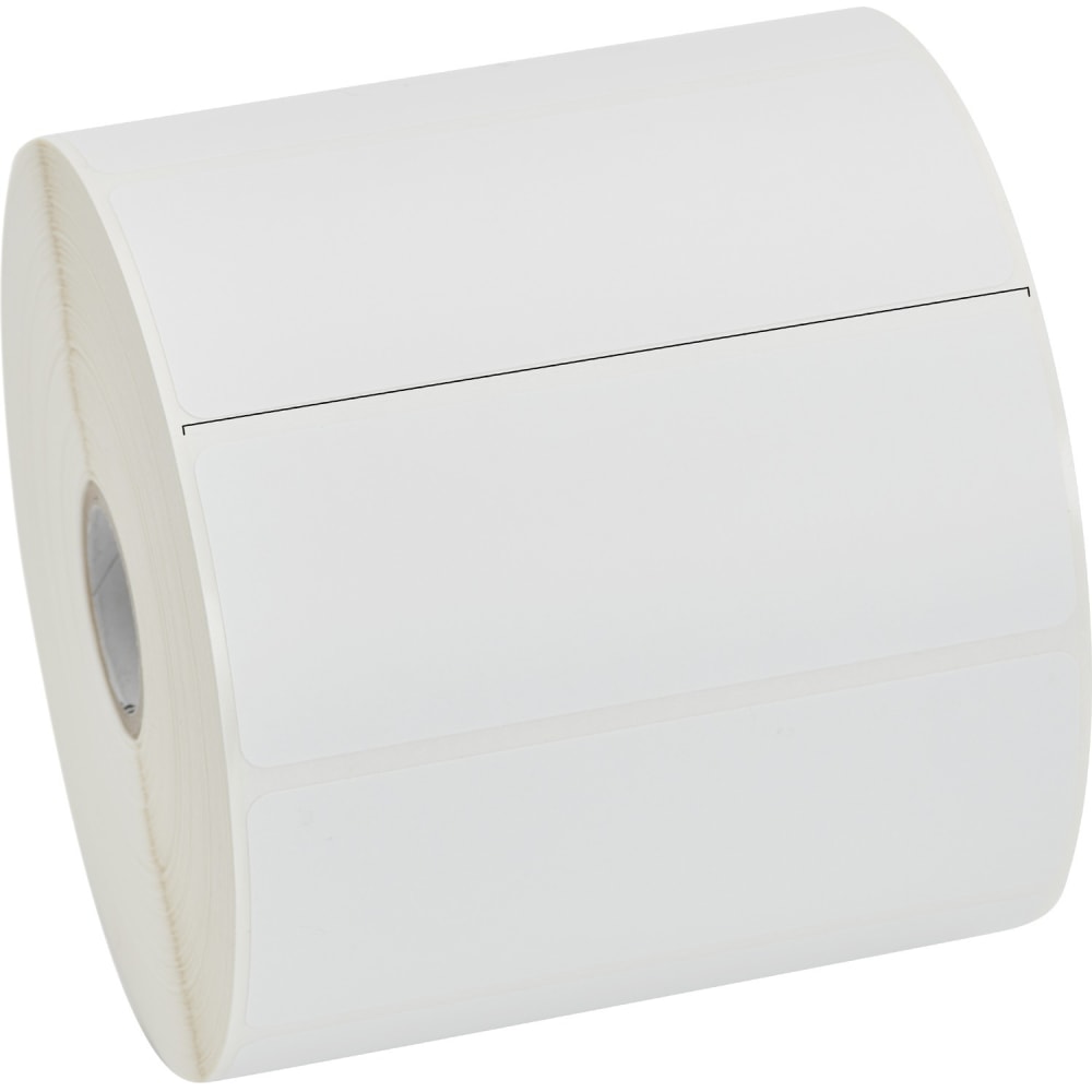 Zebra Z-Perform 2000D - 4inx 1 1/2in - Rectangle - Direct Thermal - White - Paper - 1620 / Roll - Perforated, Temperature Resistant - 6 / Carton