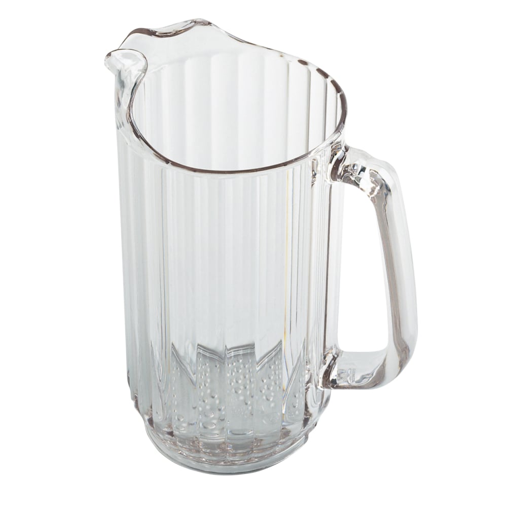 Cambro Camwear Pitchers, 32 Oz, Clear, Pack Of 6 Pitchers