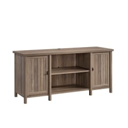Sauder Costa 65inW Office Credenza, Washed Walnut