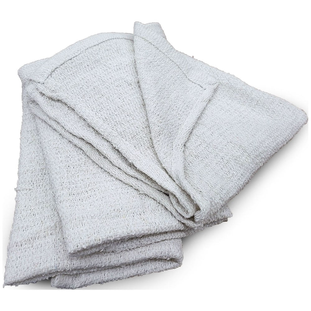 Pro-Clean Basics Terry Towels, 15in x 18in, White, Pack Of 12 Towels