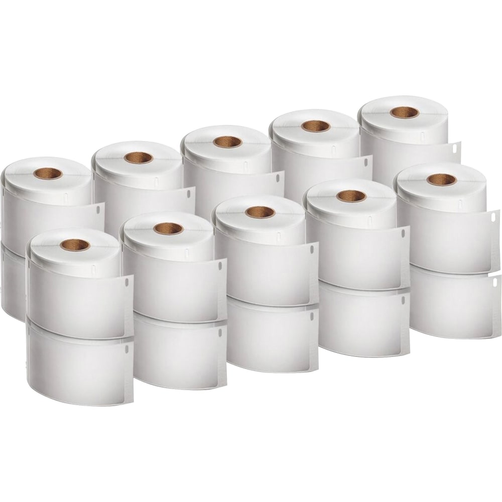 Dymo LabelWriter XL Shipping Labels, 4in x 6in, Rectangle, White, 220 Labels Per Roll, Pack Of 20 Rolls