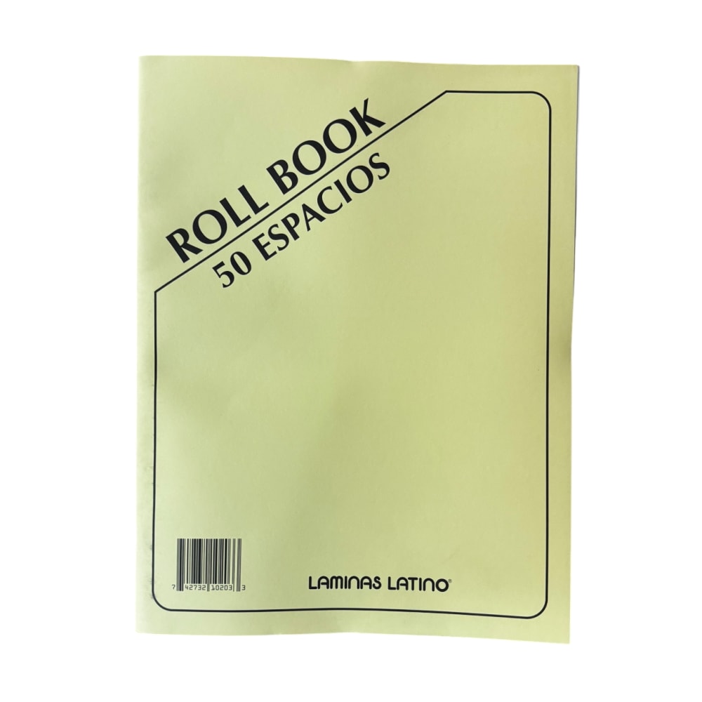Impresos Taino Teacher Attendance Record Book, 8-1/2in x 11-3/4in, Yellow